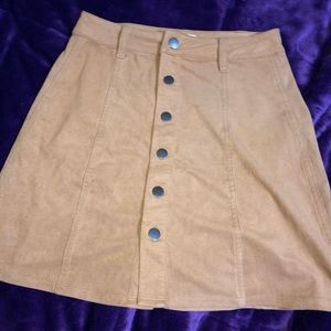 Soft suede skirt 💥